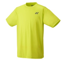 Yonex Training T-shirt Practice Small Logo YM0045 (100% Polyester) 2024 lime yellow Men